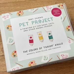 Painting kit for dogs and cats